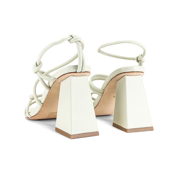 Song Of Style Noelle Heel in Ivory - Picture 10 of 11